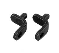 Lot de 2 glissières de tension 346859-4 pour tronçonneuse électrique UC3541A UC3041A UC4041A - Pièce de rechange - Noir