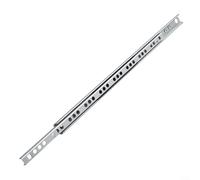 Lot de 2 glissières de tiroir robustes pour cuisine et armoire - Rail de guidage en métal à extension complète (33 cm)