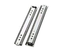 Lot de 2 glissières de tiroir robustes - Rails à roulement à billes à extension complète de 700 mm pour tiroirs industriels camping-cars et autres mécanismes coulissants lisses