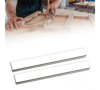 Lot de 2 glissières en T en alliage d'aluminium pour scies de table et établis de travail du bois, barre à onglet réglable de 100 à 450 mm, compatible avec scie à onglets, table de fraisage et atelier