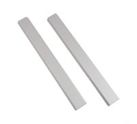 Lot de 2 glissières en T en aluminium pour scie de table, barre de rechange pour établi de travail du bois, butée de clôture réglable de 100 à 450 mm avec fente en T de 19 mm (200 mm)