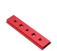 Lot de 2 glissières en T pour scie à table et scie à onglets, barre en T en alliage d'aluminium de 100 à 450 mm avec base de 23 mm, compatible avec établi de travail du bois (100 mm)