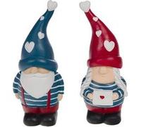 Lot de 2 gnomes imparfaits - Amadeus - Multicolore - Résine MULTICOLORE