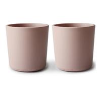 Mushie Tasses pour enfants Coupes – 2 pièces, micro-ondes & lave-vaisselle, Blush
