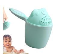 Lot de 2 gobelets de rinçage pour shampooing pour tout-petits - Gobelet de lavage créatif pour cheveux de bébé - Gobelet de bain réutilisable avec poignée - Fournitures de salle de bain