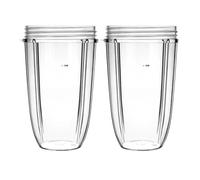 Lot de 2 gobelets for blender, compatibles avec Nutribullet, gobelet de rechange de 950 ml (32 oz) for blenders 600 W/900 W.(2pcs 32oz cup)