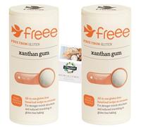 Lot de 2 gommes xanthanes Doves Farm sans gluten 100 g + livret de cuisine Brightdale