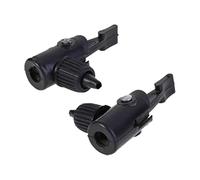Lot de 2 gonfleur de vélo pour Schrader Adaptateur Buse Tackle Accesso Équipement Vélo Accessoires Cyclisme A