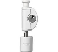 ABUS Serrure de Fenêtre FTR70-72 W AL0125 - Kit Serrures de Fenêtre et Boîtier de Serrure, à Verrouillage Identique - Niveau de Sécurité 4-03757 - 40 mm - Blanc