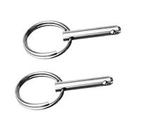 Lot de 2 goupilles à dégagement rapide, quincaillerie marine en acier inoxydable 316, broche supérieure Bimini