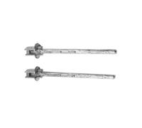 Lot de 2 goupilles de verrouillage for poignée de porte coulissante arrière (9634932180/9639225577) for Partner Berlingo Auto Parts