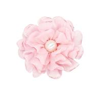 Lot de 2 grandes broches en forme de camélia pour femme et fille, idéales pour les mariages, les fêtes, les soirées dansantes, les accessoires vestimentaires ou les cadeaux de bijoux, 10cm, Polyester
