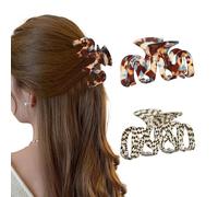 Lot de 2 grandes pinces à cheveux pour cheveux épais et fins et longs, grandes pinces à cheveux, accessoires de coiffure légers