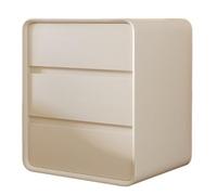 Lot de 2 grandes tables de chevet modernes avec tiroirs, armoire de rangement multifonctionnelle, design simple pour chambre à coucher et décoration d'intérieur