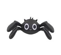 Lot de 2 grands ballons en aluminium en forme d'araignée d'Halloween debout (150 x 60 cm), décoration d'araignée, ballon en aluminium pour décoration de fête, cadeau pour enfants