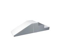 Lot de 2 grands blocs en mousse blanc gris Gris G