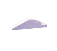 Lot de 2 grands blocs en mousse blanc lilas