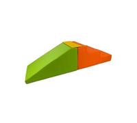 Lot de 2 grands blocs en mousse jaune vert orange