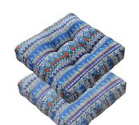 Lot de 2 grands coussins rehausseurs épais et doux pour chaises de salle à manger, maison, bureau, jardin, grossesse (D, 45 x 45 cm)