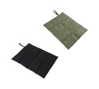 Lot de 2 grands coussins thermiques de voyage pour le camping, les festivals et l'extérieur