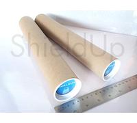 Lot de 2 grands tubes postaux en carton ShieldUp | 50 mm de diamètre par 330 mm de long