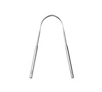 Lot de 2 gratte-langue en acier inoxydable pour adultes et enfants - Prise en main confortable - Design flexible - Anti-mauvaise haleine - Hygiène - Restauration du goût
