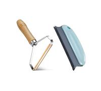 Lot de 2 grattoirs Portables pour Tapis, Poils d'animaux domestiques, Brosse en Caoutchouc pour enlever Facilement Les Poils de Chien, Poils de Chat, Poils de Chien, Poils de Moquette, Arbre à Chat