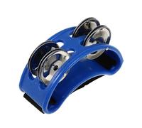 Lot de 2 grelots pied, tambourin, percussion rythmique, idéal for les batteurs, guitaristes, chanteurs et compositeurs Pour Accompagnement