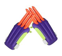 Lot de 2 griffes de bête imprimées en 3D, en plastique, extensibles, sans danger pour les enfants et les adultes, parfait pour Halloween, cosplay et soulagement du stress