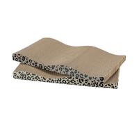 Lot de 2 Griffoirs - TRIXIE - LEO - 44 x 25 x 6 cm - Imprimé léopard