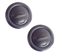 (Lot de 2) Grille Buse Noire de Ventilation compatible avec DOKKER DUSTER LODGY SANDERO II III - 687602223R 687602251R