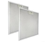 Lot de 2 grilles d'aération de cuisine pour hotte pyramidale Vissani de 76,2 cm, graisse en maille d'aluminium, filtre à huile en métal résistant à la chaleur, pour montage mural