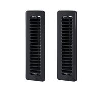 Lot de 2 grilles d'aération efficaces anti-blocage - Grille d'aération centrale haute efficacité