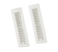 Lot de 2 grilles d'aération efficaces anti-blocage - Grille d'aération centrale haute efficacité