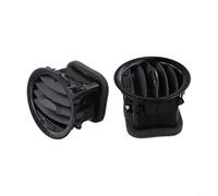 Lot de 2 grilles d'aération intérieures noires pour Opel Adam et Corsa D