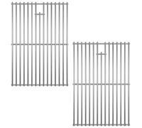 Lot de 2 grilles de barbecue en acier inoxydable 43,2 x 33,7 cm pour Nexgrill 4 brûleurs 720-0830H 720-0783E Expert 720-0789H 720-0789C, 5 brûleurs 720-0888N 720-0888S - Lot de 2 grilles de rechange