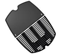 Lot de 2 grilles de cuisson 7646 et plaque de cuisson 6506 - Accessoires pour barbecue à gaz Weber Q300 Q320 Q3000 Q3100 Q3200 Series - Accessoires pour barbecue à gaz Weber 7584 6560