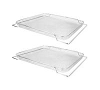 Lot De 2 Grilles De Cuisson En Acier Inoxydable For Four, Résistantes Aux Hautes Températures, For Gâteaux Et Pains, Grilles De Cuisson, Filet 517C