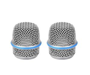 Lot de 2 grilles de microphone de rechange pour Shure BETA 56A, BETA 57A