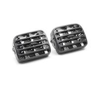 Lot de 2 grilles de ventilation avant centrale gauche et droite pour tableau de bord compatible avec Renault Clio II et Thalia I