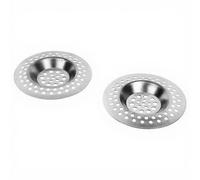 Lot de 2 grilles d'évier en acier inoxydable