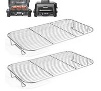 Lot de 2 grilles en Acier Inoxydable pour Ninja XSKRSTRKXL Woodfire série OG800 et OG900, Accessoires de Grille pour Barbecue et fumoir d'extérieur Ninja OG850 OG951 Woodfire Pro XL