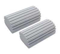 Lot de 2 Gris Eponge poussiere,Éponges de Cuisine,Eponge Anti poussiere Réutilisable, Éponges de Nettoyage Multi-usages,pour Nettoyage de Voitures,Stores,Les miroirs