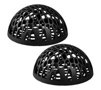 Lot de 2 grottes à crevettes d'aquarium - Poisson de combat réaliste - Décoration de maison de repos - Structure sous-marine détaillée - Animaux aquatiques - Accessoire parfait pour la maison, le