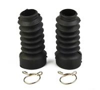 Lot de 2 guêtres en caoutchouc pour fourche avant de moto compatible avec Dio