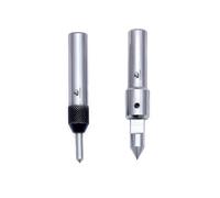 Lot de 2 guides de robinet central à ressort pour aligner le robinet pour filetage du tour.