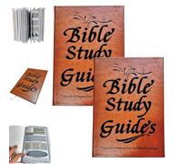 Lot de 2 guides d'étude biblique de 66 pages, journal de dévotion quotidienne, plan d'étude biblique d'un an pour femme, citations quotidiennes des écritures, carnet religieux, cadeau chrétien