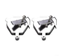 Lot de 2 guides magnétiques pour machine à coudre avec corps de jauge amélioré pour résistance à l'usure et pression réglable pour le contrôle des coutures (argenté)