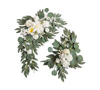 Lot de 2 guirlandes artificielles pour décoration de vacances Style H YB009
