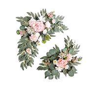 Lot de 2 guirlandes artificielles pour décoration de vacances Style R Type YB011